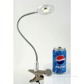 5w Silver Reading Light, High Bright Adjustable Led Desk Table Lamp Clamp For Night Vision